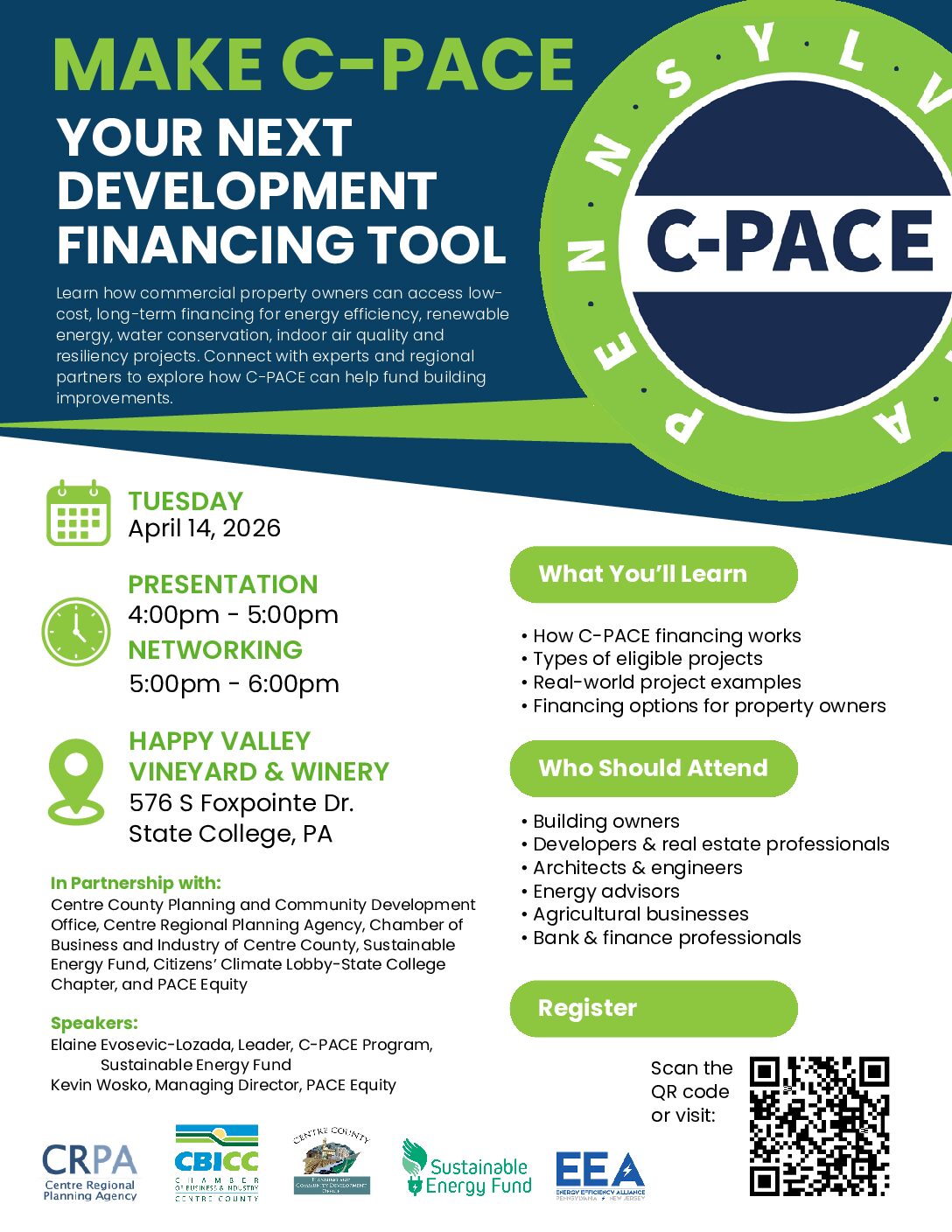 Make PA C-PACE Your Next Development Financing Tool in Centre County
